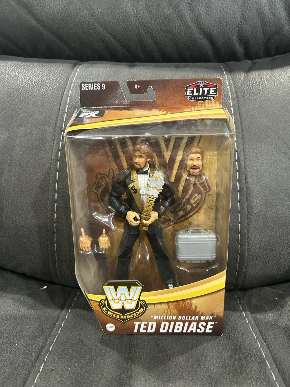 Million dollar man; Ted Dibiase WWE legends series 9 MOC! Mattel elite!